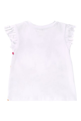 T-shirt Banana Records - Wit