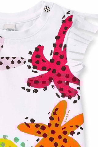 T-shirt Banana Records - Wit