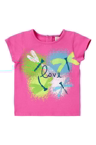 T-shirt Tropadelic - Roze