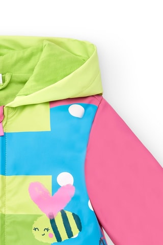 Regenjas met Capuchon Tropadelic - Roze