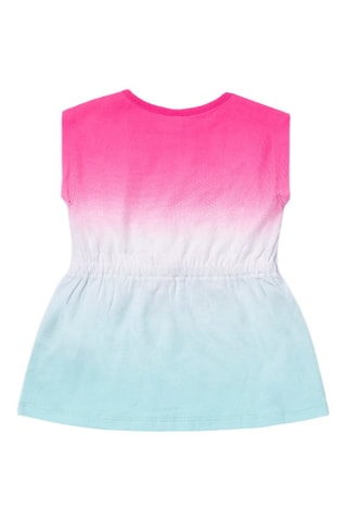 Jurk Tie and Dye Seashell - Blauw en roze