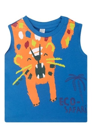 T-shirt Eco  Safari - Blauw