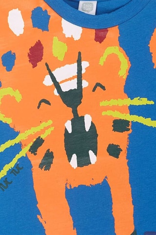 T-shirt Eco  Safari - Blauw