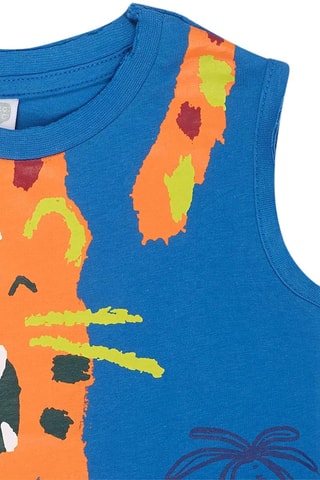 T-shirt Eco  Safari - Blauw