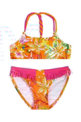 Bikini Eco-Safari - Oranje en roze
