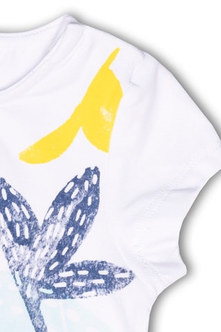 Jurk Treasure Island - Wit en groen