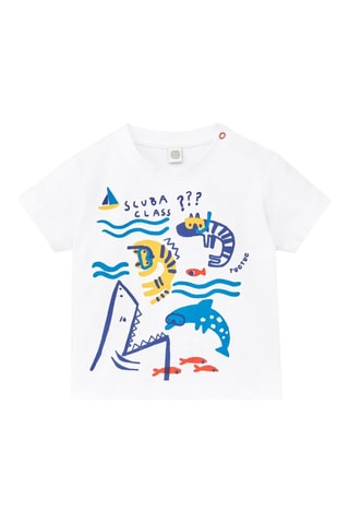 T-shirt Salty Air - Wit