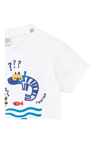 T-shirt Salty Air - Wit