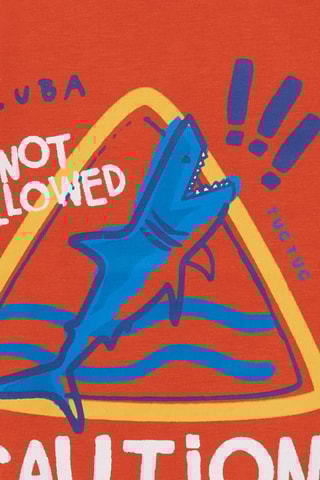 T-shirt Salty Air - Oranje