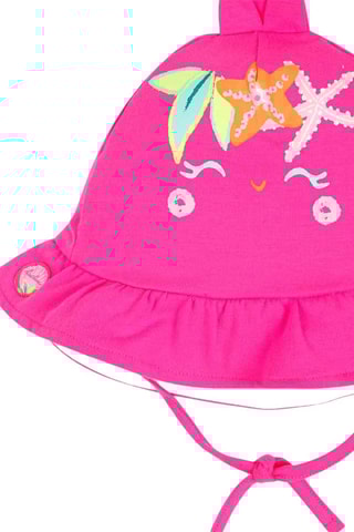 Bobhoedje Seashell - Roze