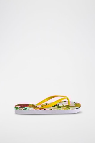 Slippers Tropic Feelings - Geel