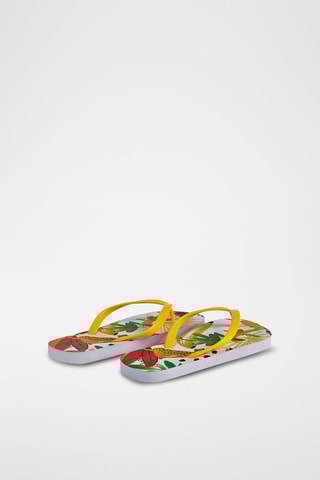 Slippers Tropic Feelings - Geel