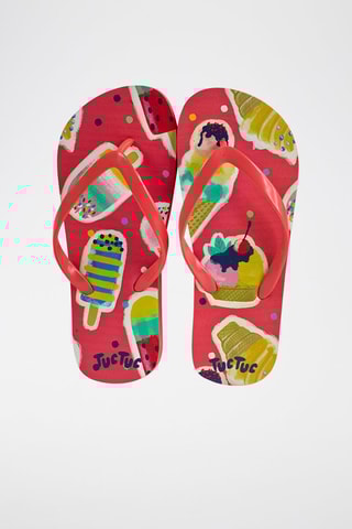 Slippers Really Sweet - Rood