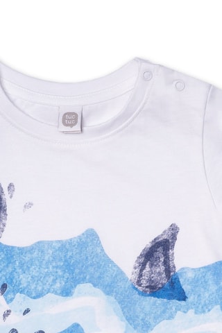 T-shirt Beach Day - Wit