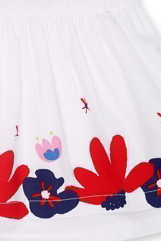Jurk Beach Day - Wit en roze