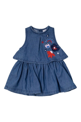 Spijkerjurk Beach Day - Blauw