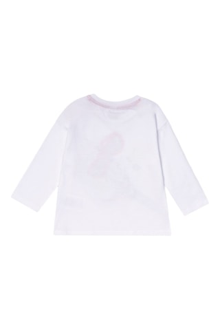 T-shirt Beach Day - Wit en rood