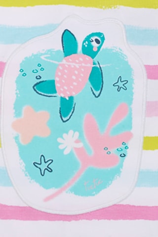 Pakje Turtles - Wit, groen en roze