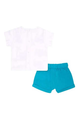 T-shirt en Short Turtles - Groen