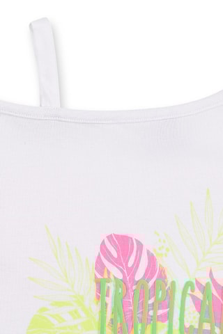 T-shirt Neon Jungle - Wit