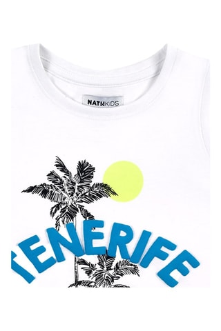 Camiseta de tirantes Tenerife Surf - Blanco