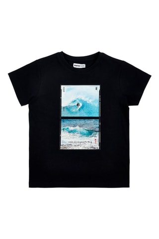 T-shirt Tenerife Surf - Zwart