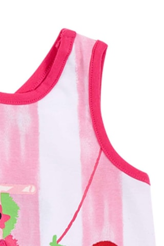 Hemd Creamy Ice - Wit en roze