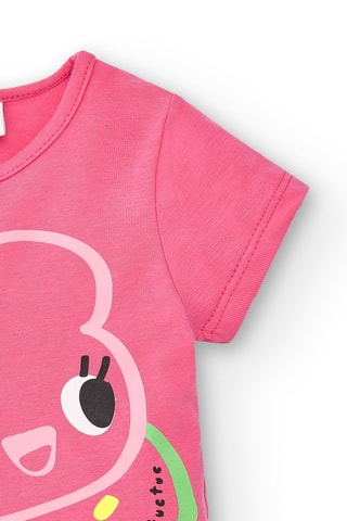 T-shirt Creamy ice - Roze