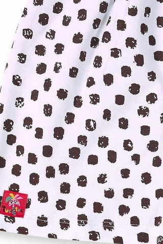 Jurk Banana Records - Wit