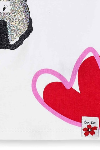 T-shirt Hey Sushi - Wit