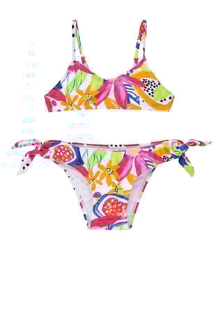 Bikini Acid Bloom - Wit en roze