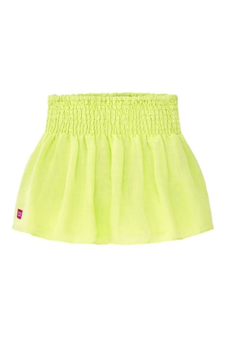 Linnen Rok Acid Bloom - Groen