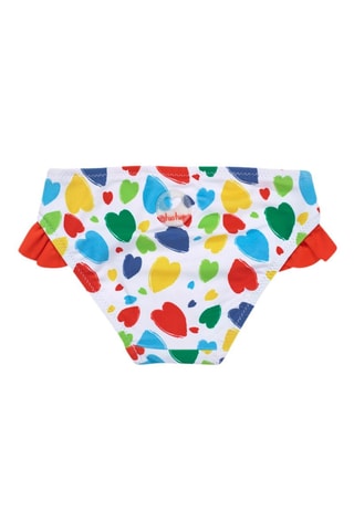 Bikinibroekje Holidays - Wit en blauw