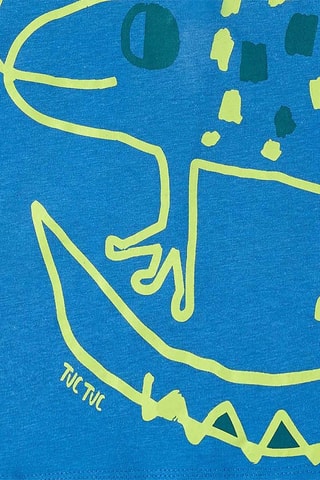 T-shirt Tropadelic - Blauw