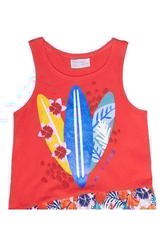 Jurk Hello Playa - Rood