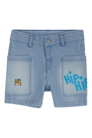 Spijkerbermuda Hip Hip Hooray! - Blauw