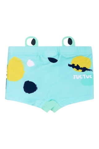 Zwembroek Treasure island - Blauw en groen