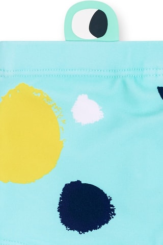 Zwembroek Treasure island - Blauw en groen