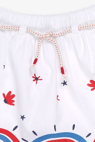 Rok Beach Day - Wit en rood