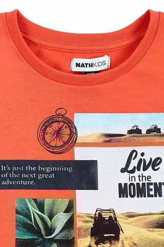 T-shirt My Plan To Escape - Oranje