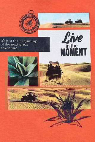 T-shirt My Plan To Escape - Oranje