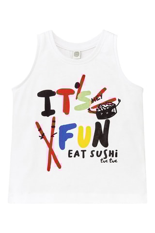 Hemd Hey Sushi - Wit