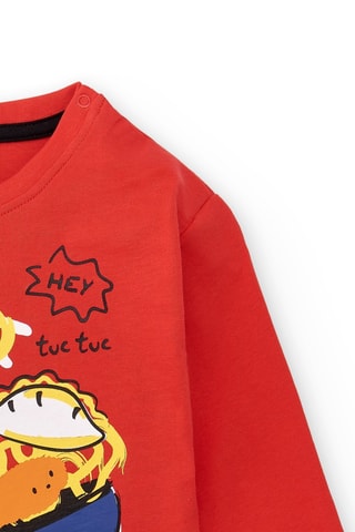 T-shirt Hey Sushi - Rood