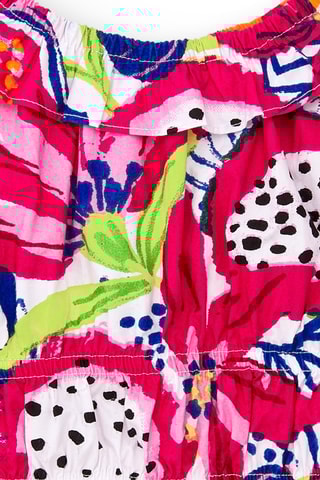 T-shirt Acid Bloom - Roze