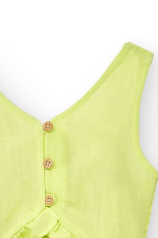 Linnen Jumpsuit Acid Bloom - Groen