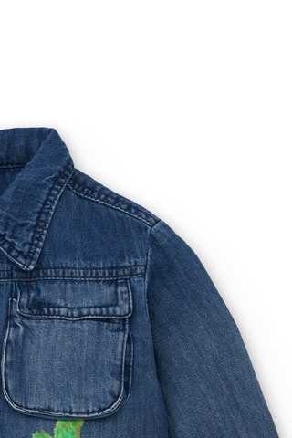 Spijkerjasje Tropadelic - Blauw