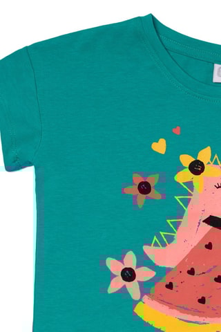 T-shirt Juicy - Groen