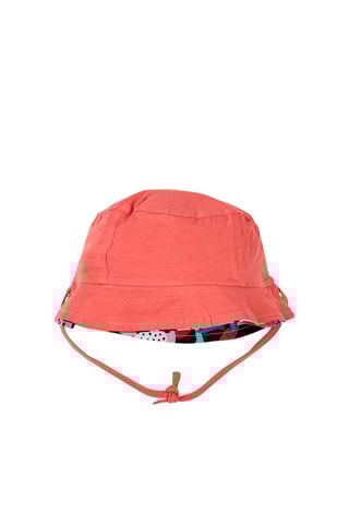 Dubbelzijdig bobhoedje Juicy - Rood