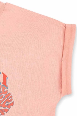 T-shirt Island Life - Roze