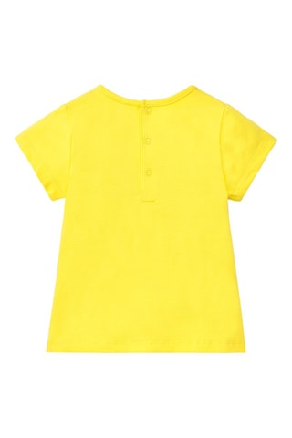 T-shirt Laguna Beach - Geel